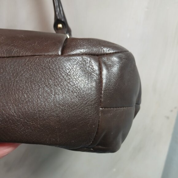 Coach Chocolate Leather Hobo - Picture 7 of 9